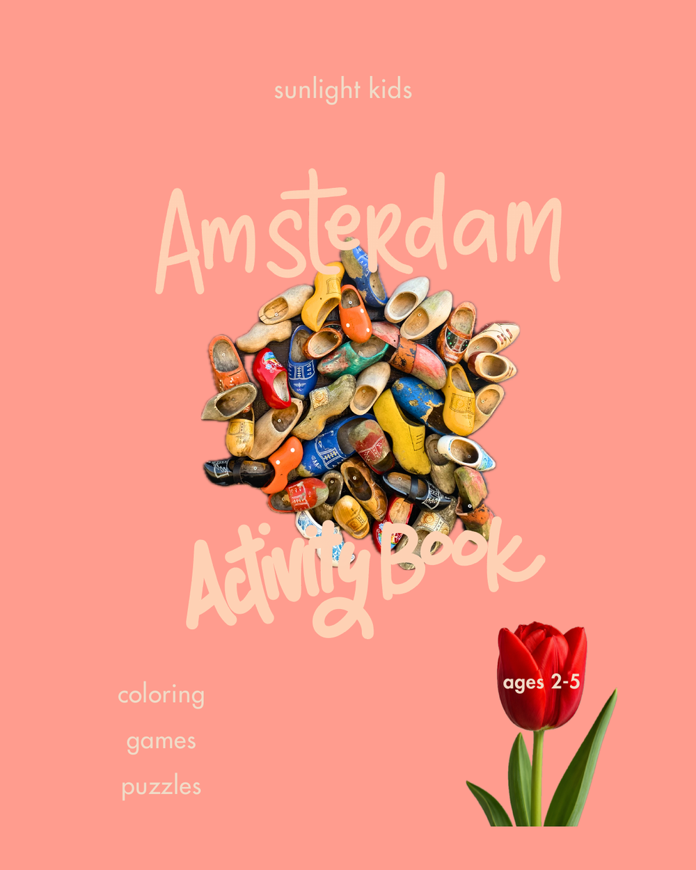 Amsterdam Activity Book for Kids cover