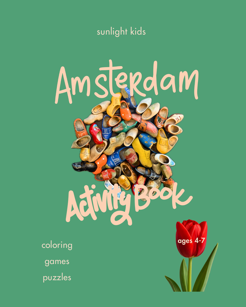 Amsterdam Activity Book for Kids cover
