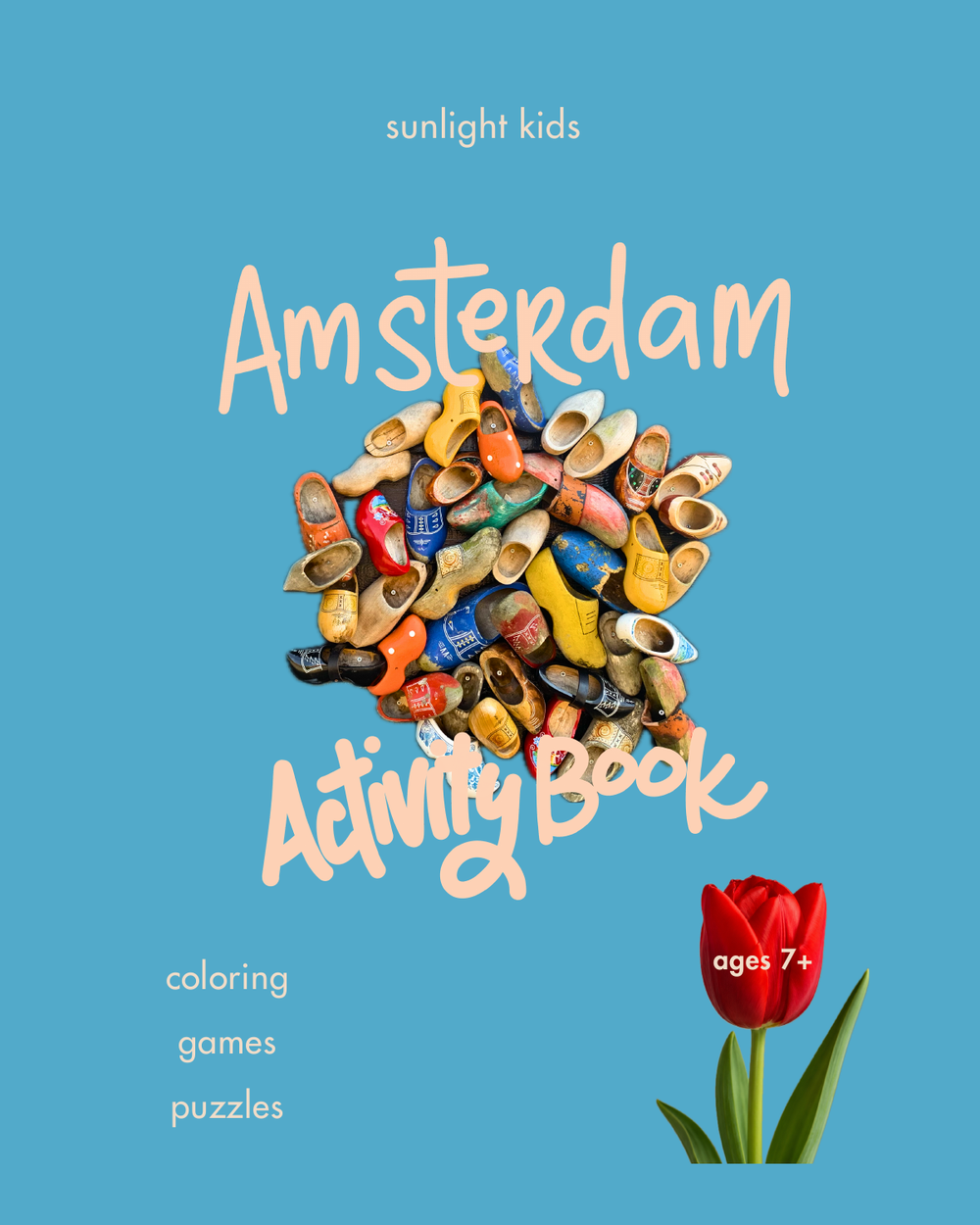Amsterdam Activity Book for Kids cover