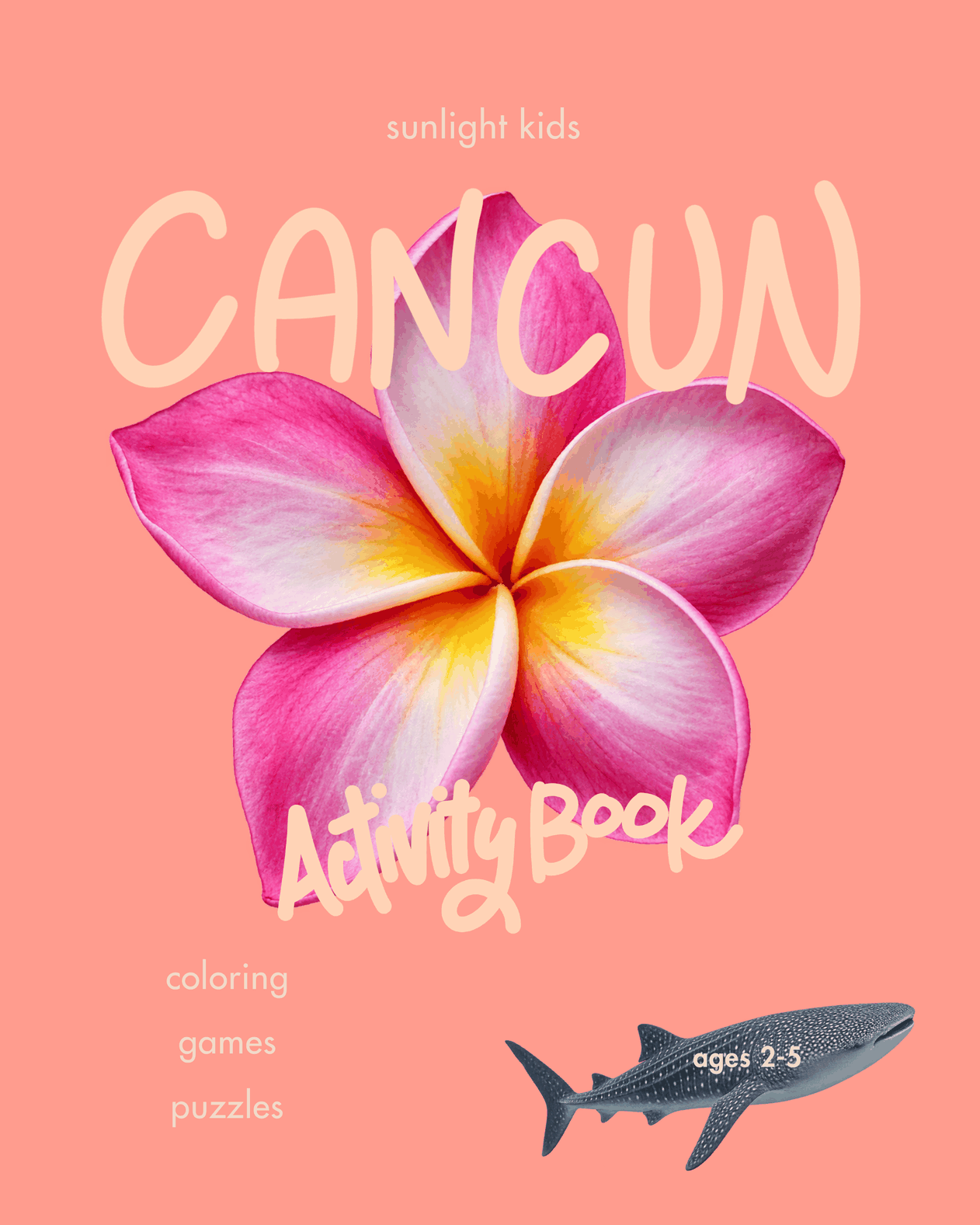 Cancun Activity Book for Kids