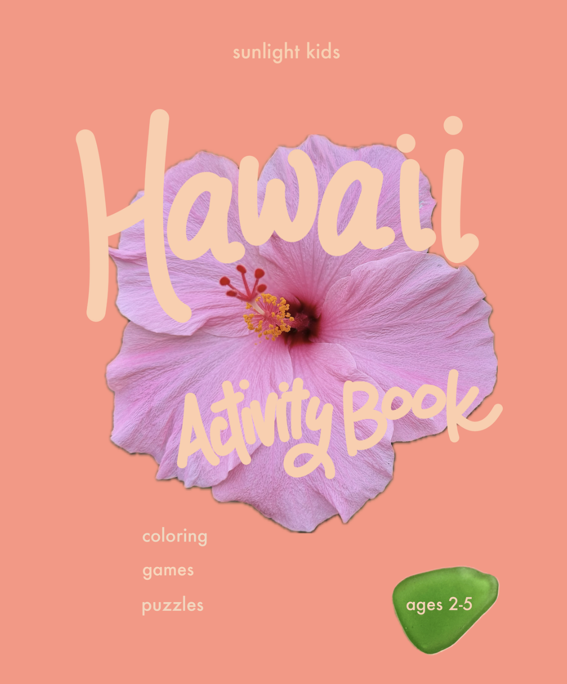 Hawaii Activity Book for Kids (2–5) cover