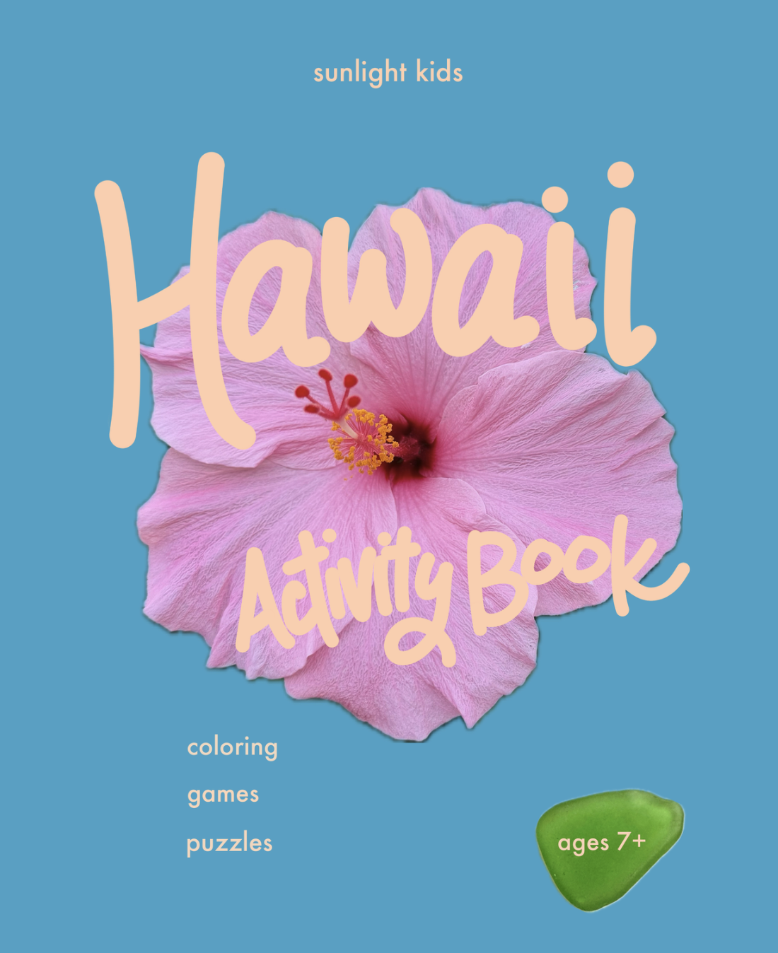 Hawaii Activity Book for Kids (7+) cover