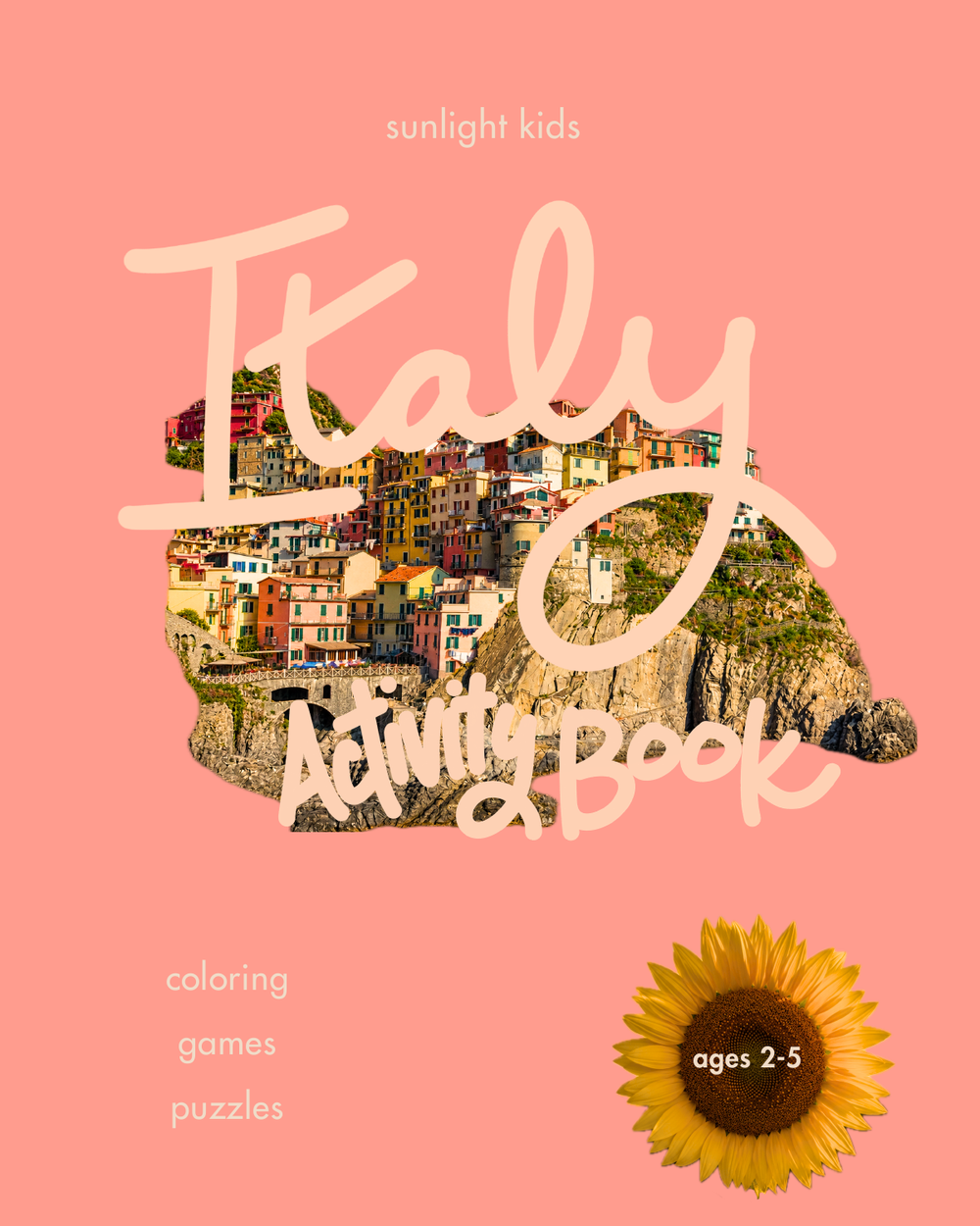 Italy Activity Book for Kids cover