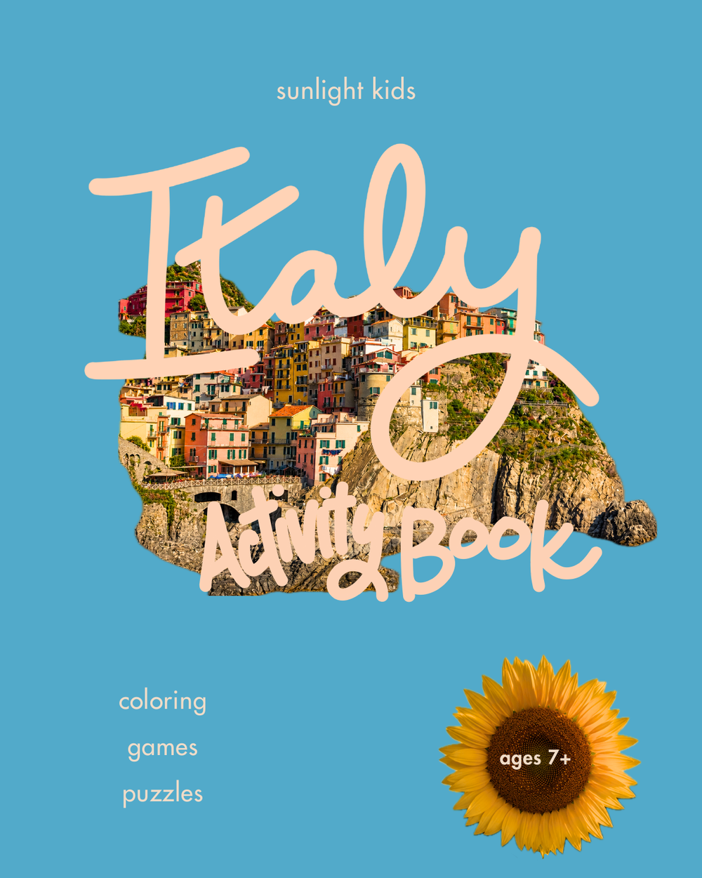 Italy Activity Book for Kids cover