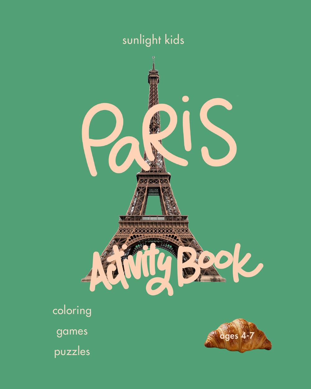 Paris Activity Book for Kids cover