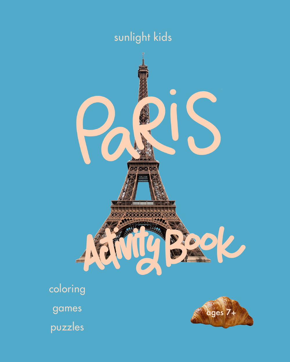 Paris Activity Book for Kids cover