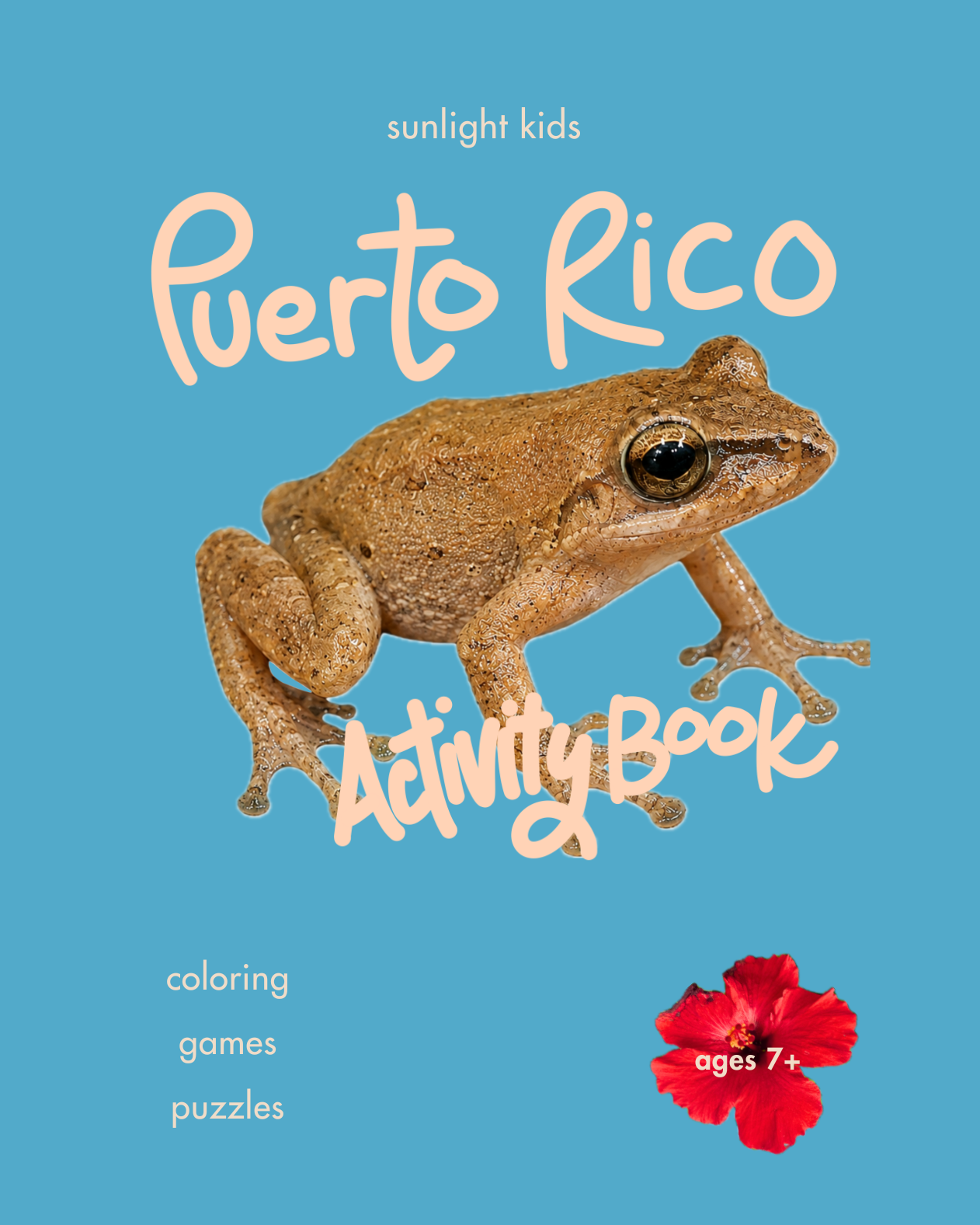 Puerto Rico Activity Book for Kids (Ages 7+) cover