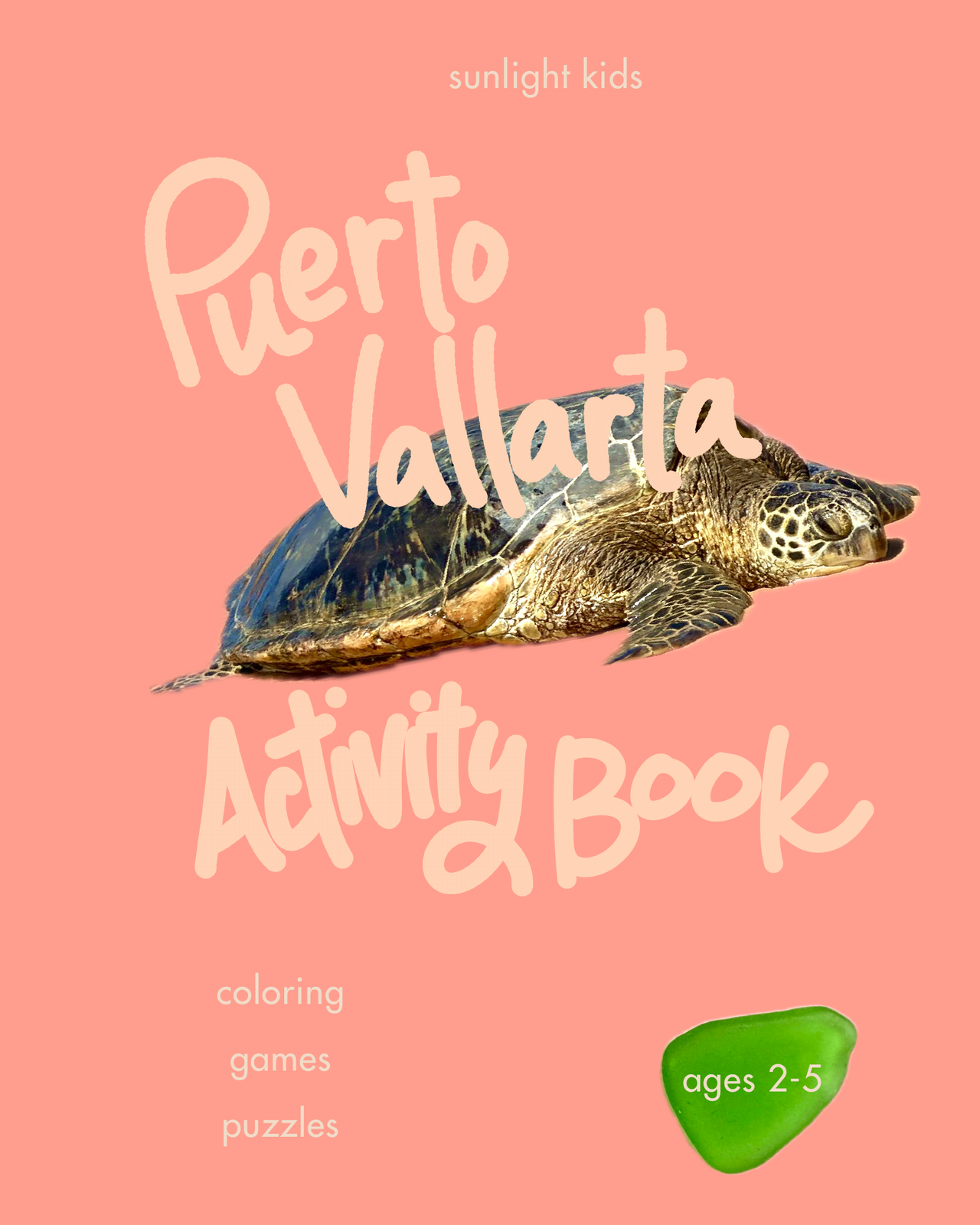 Puerto Vallarta Activity Book for Kids cover