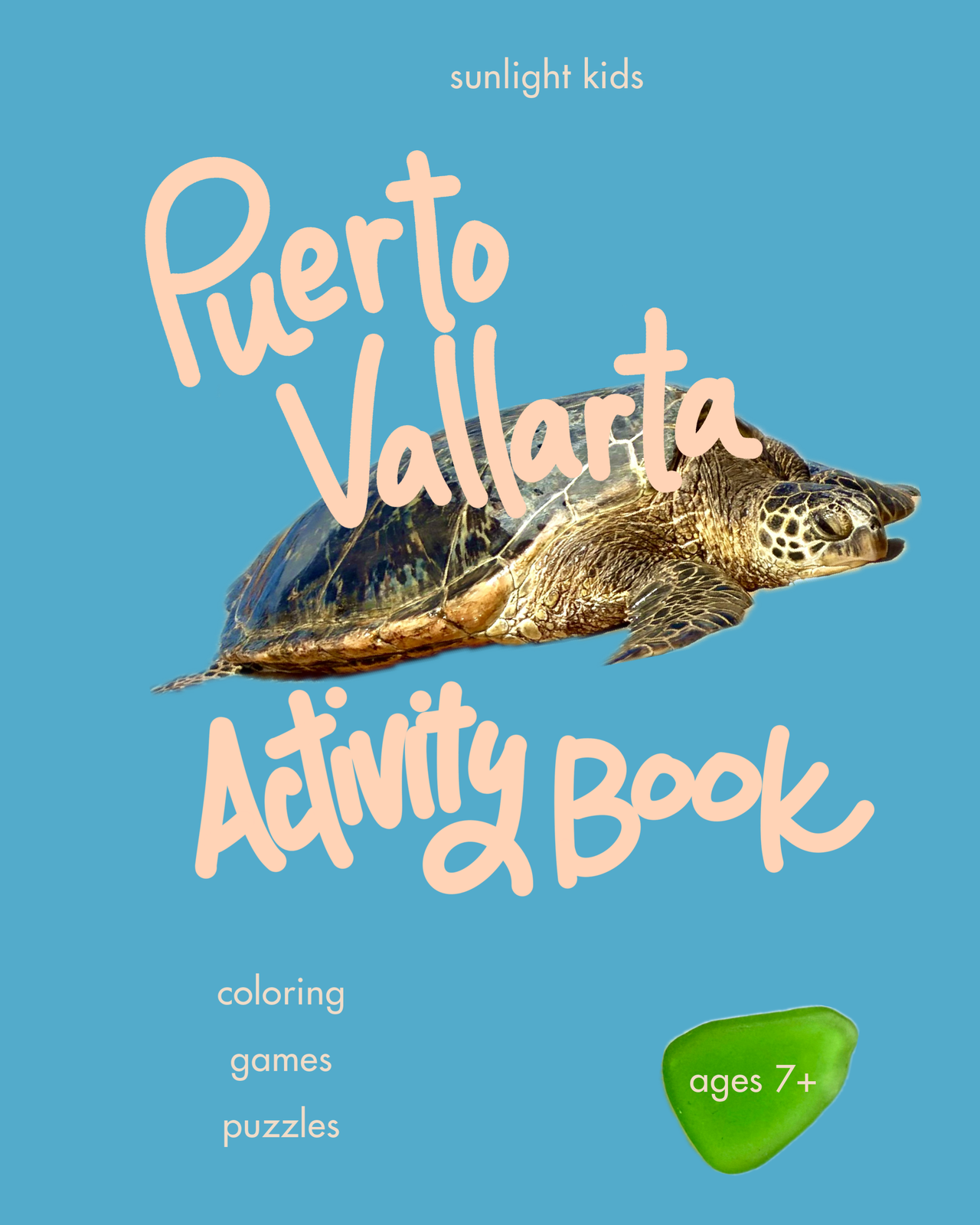 Puerto Vallarta Activity Book for Kids cover