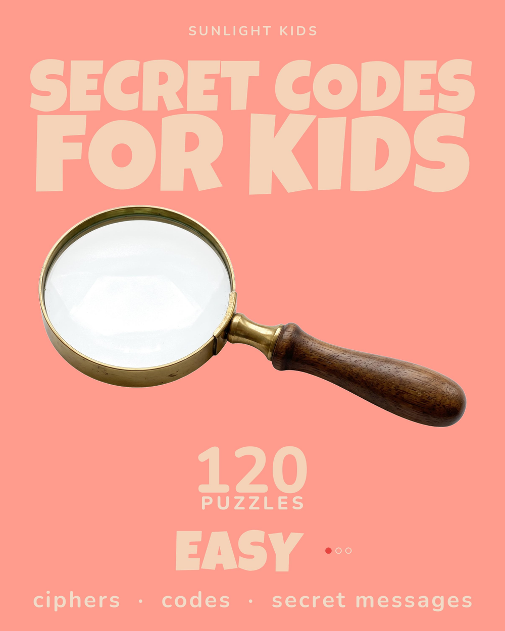 Secret Codes for Kids: Easy cover