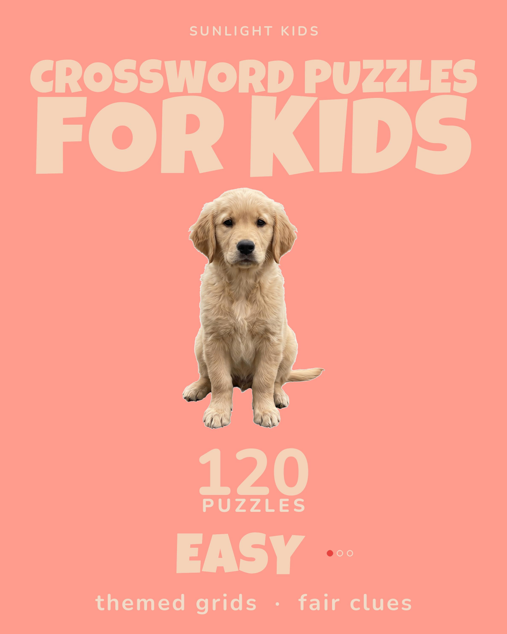 Crossword Puzzles for Kids: Easy cover