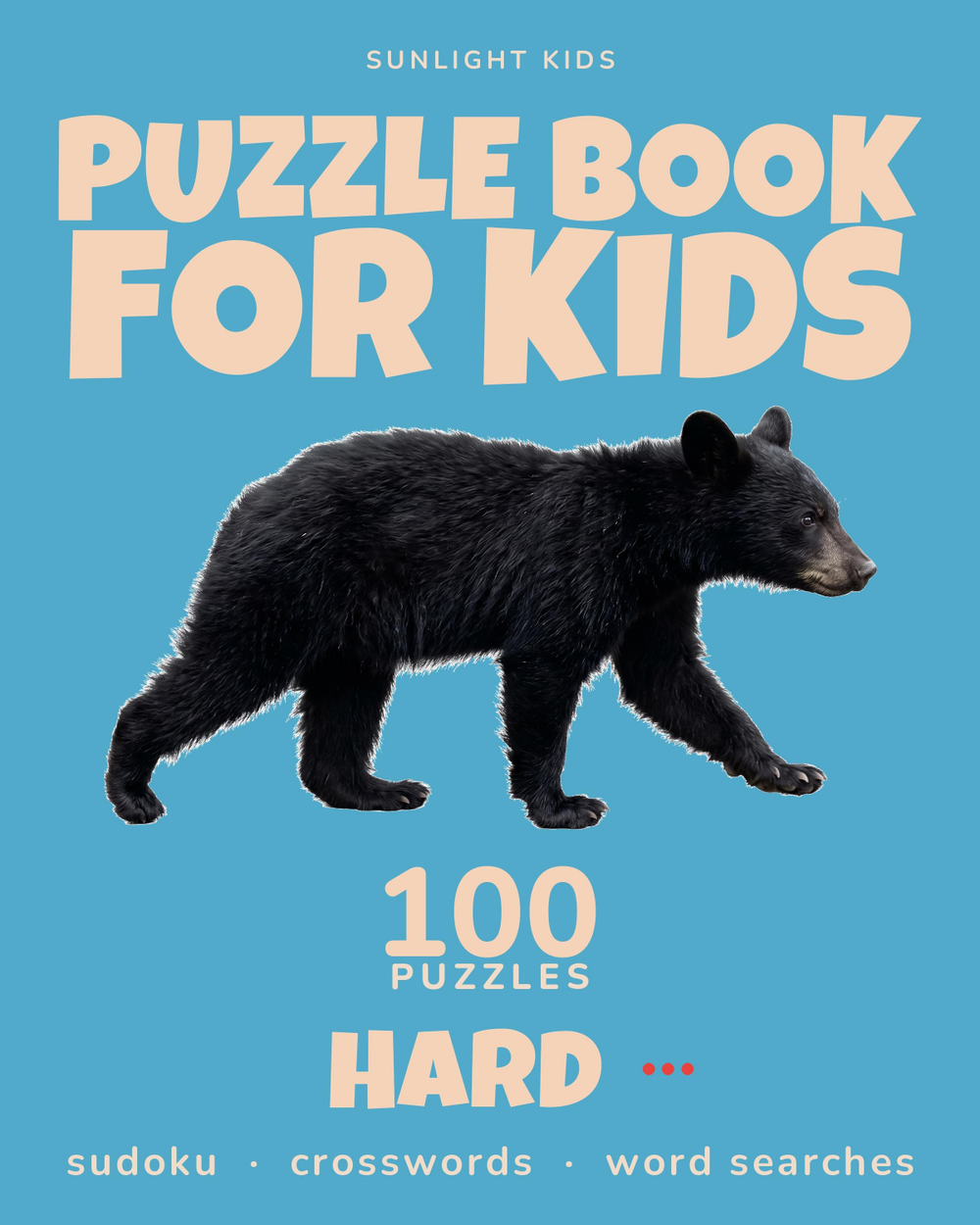 Puzzle Book for Kids: Hard cover