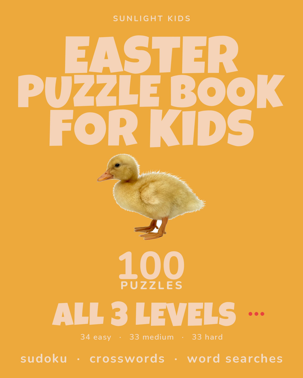 Easter Puzzle Book for Kids cover
