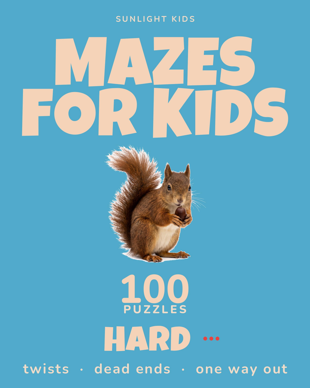 Mazes for Kids: Hard cover