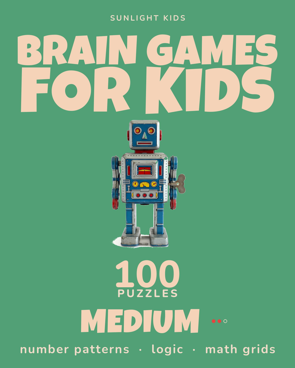 Brain Games for Kids: Medium cover