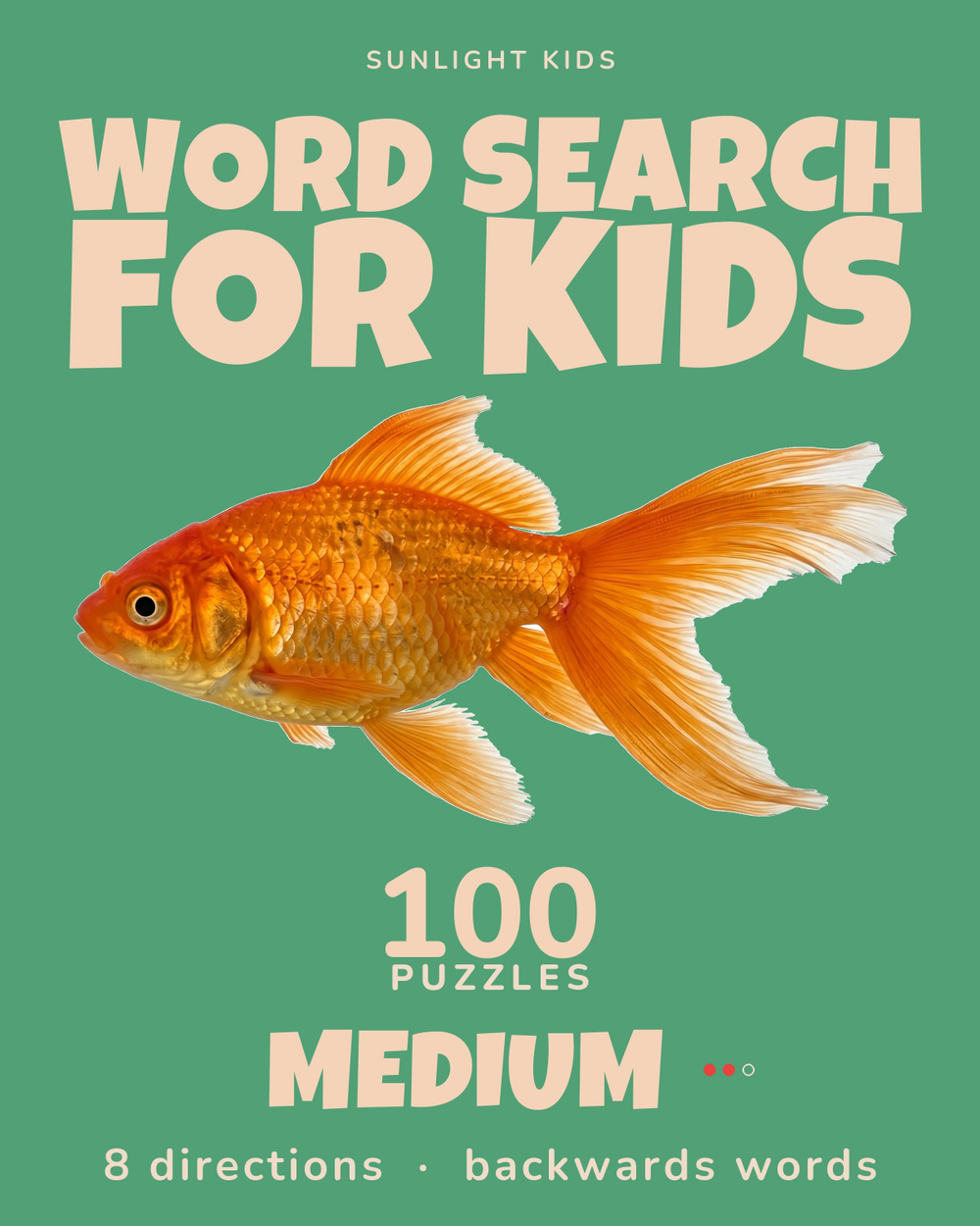 Word Search for Kids: Medium cover