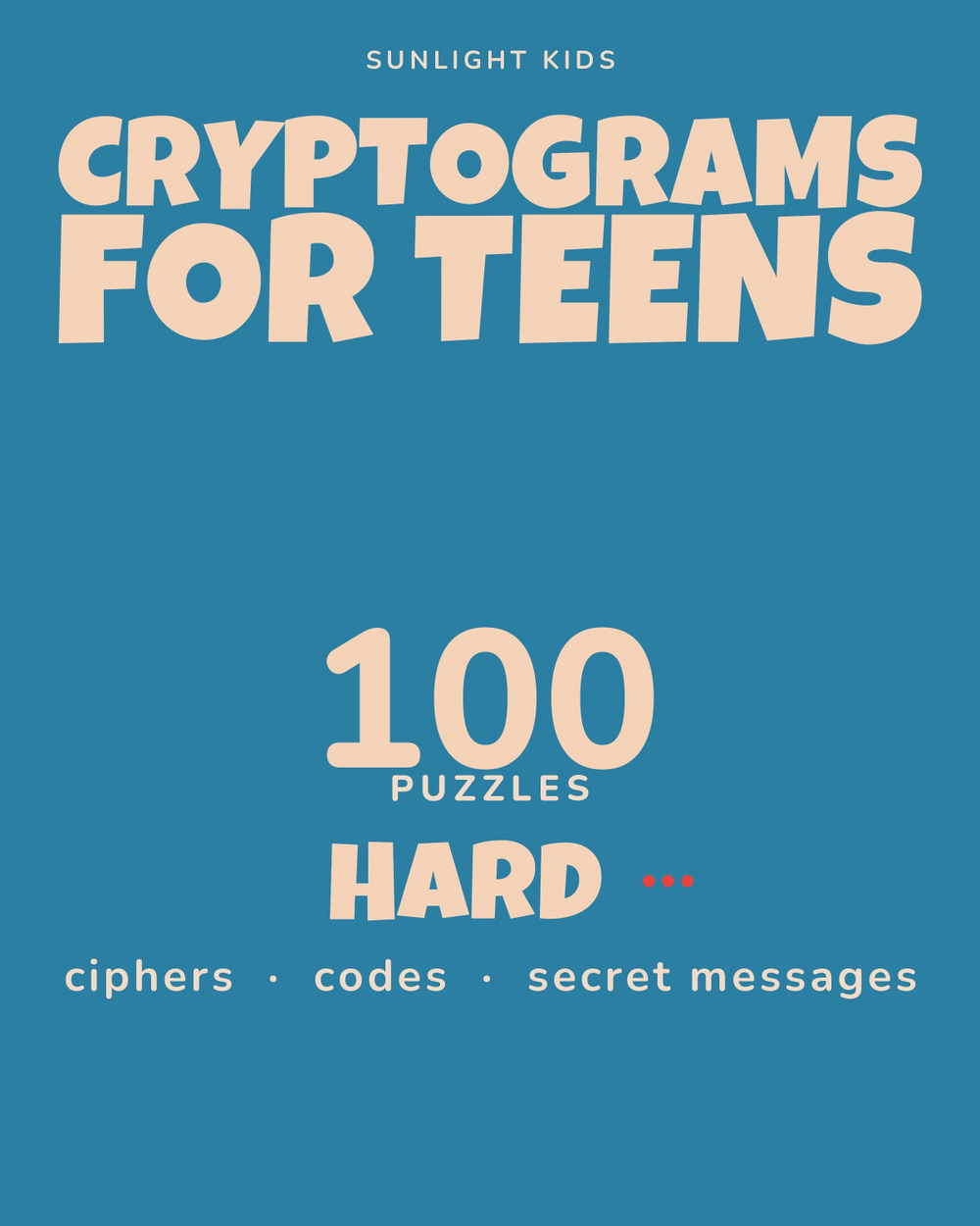 Cryptograms for Teens cover