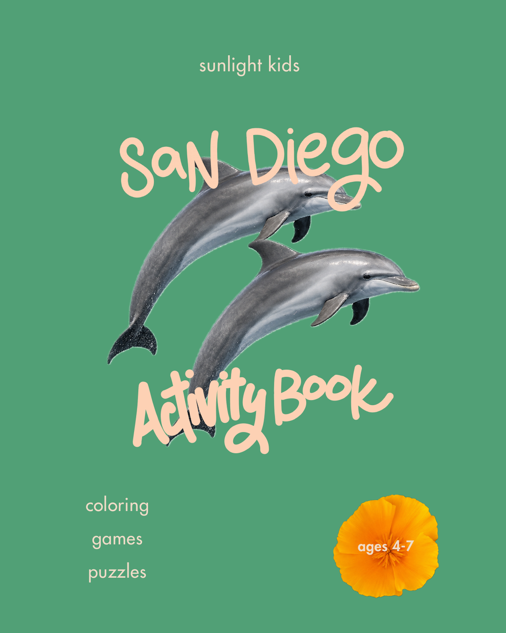 San Diego Activity Book for Kids cover