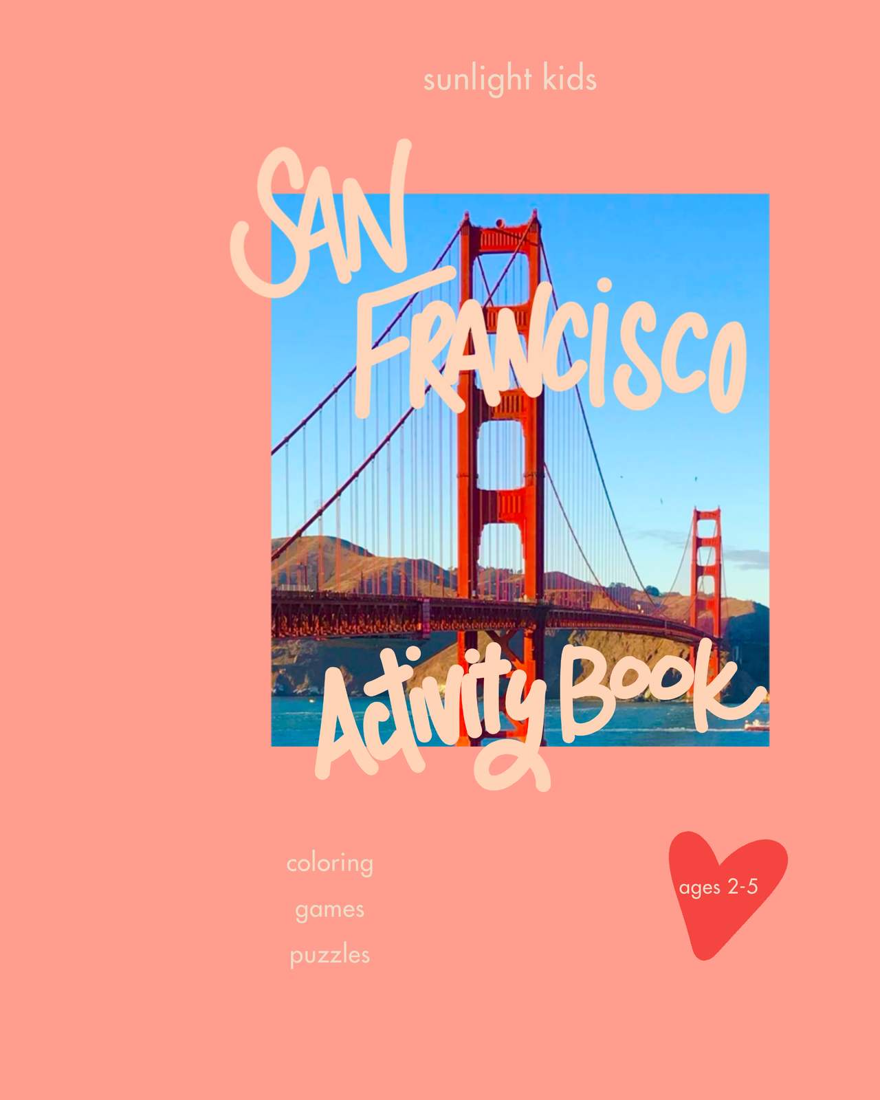 San Francisco Activity Book for Kids