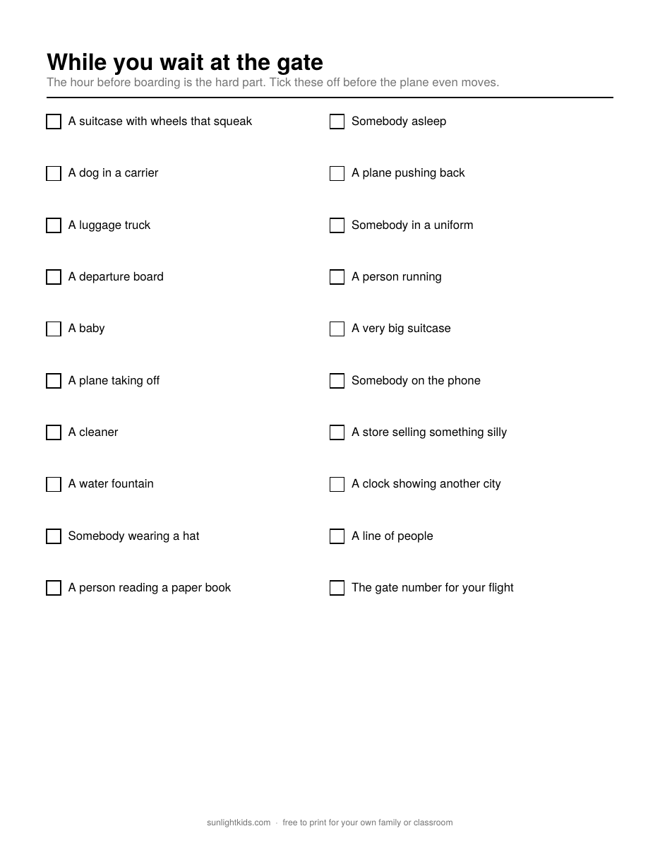 Airplane Activity Pack for Kids — Free Printable — page 11 of 14