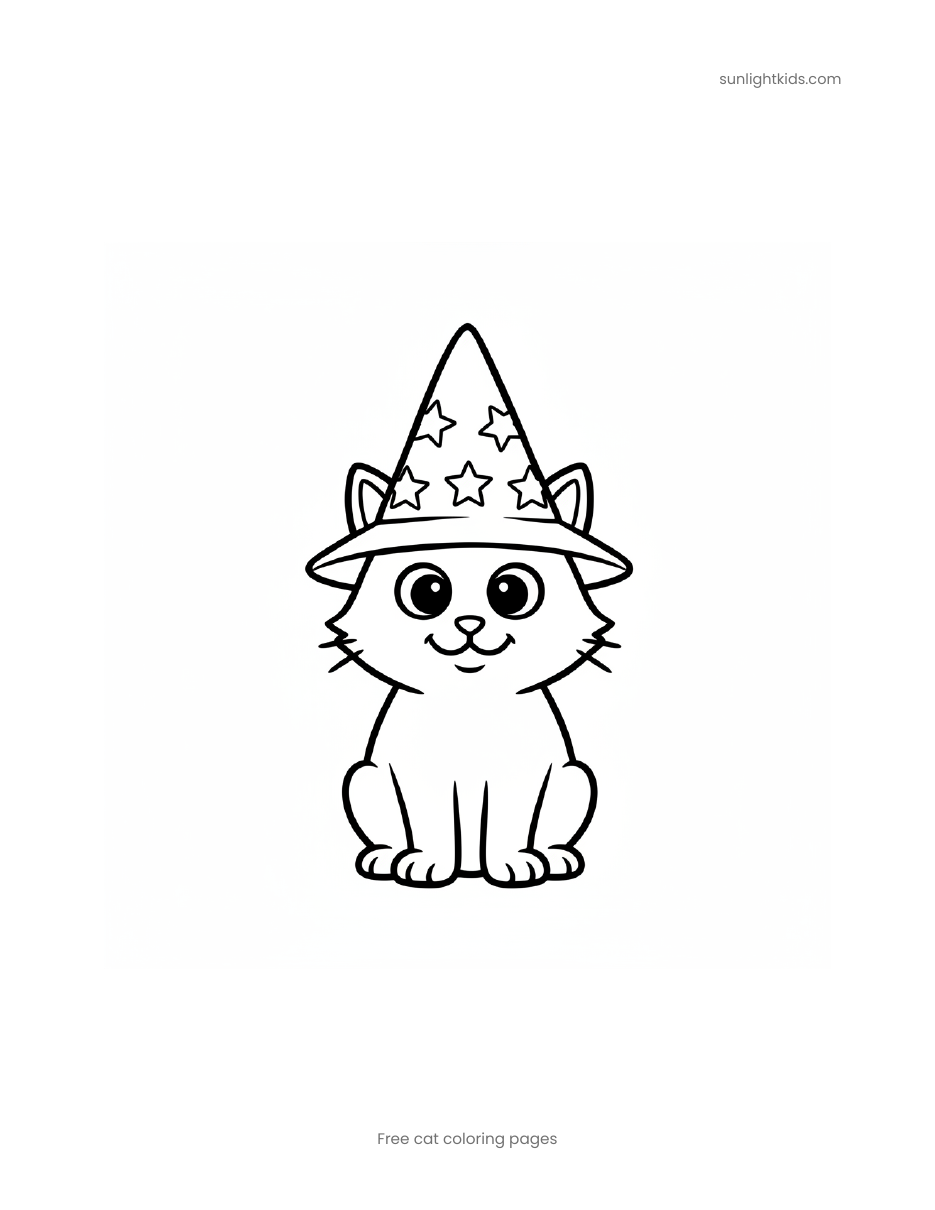 Free Printable Cat Coloring Pages for Kids — page 11 of 17