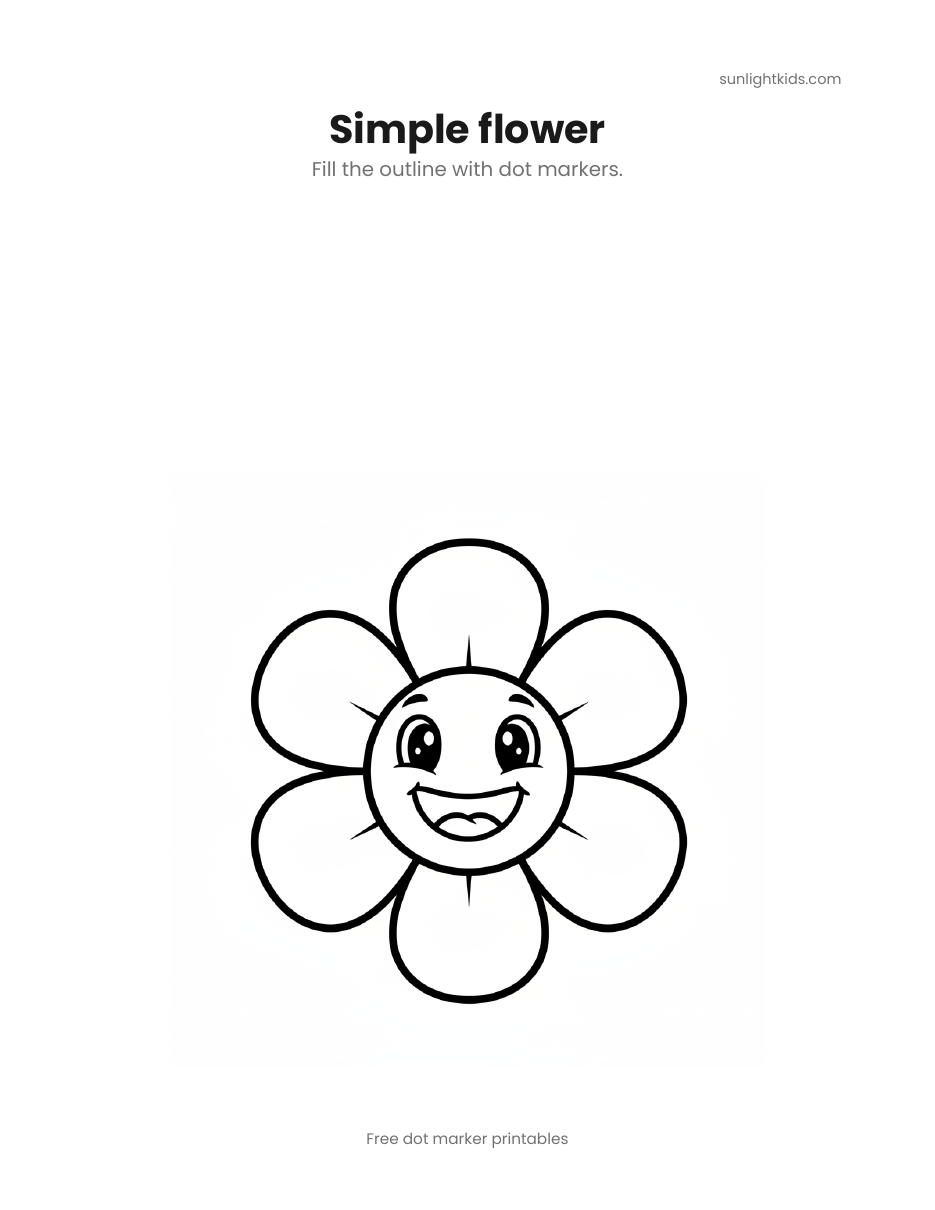 Free Printable Dot Marker Pages for Toddlers — page 9 of 20