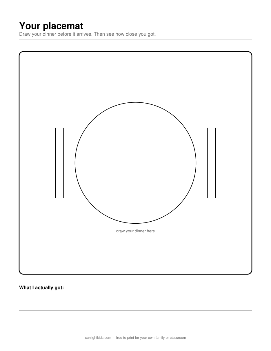 Restaurant I-Spy — Free Printable for Eating Out with Kids — sample page preview